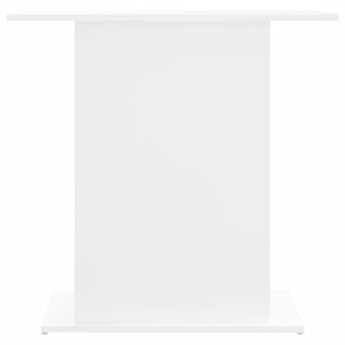 vidaXL Βάση Ενυδρείου Λευκή 36x75x72,5 εκ. από Επεξεργασμένο Ξύλο