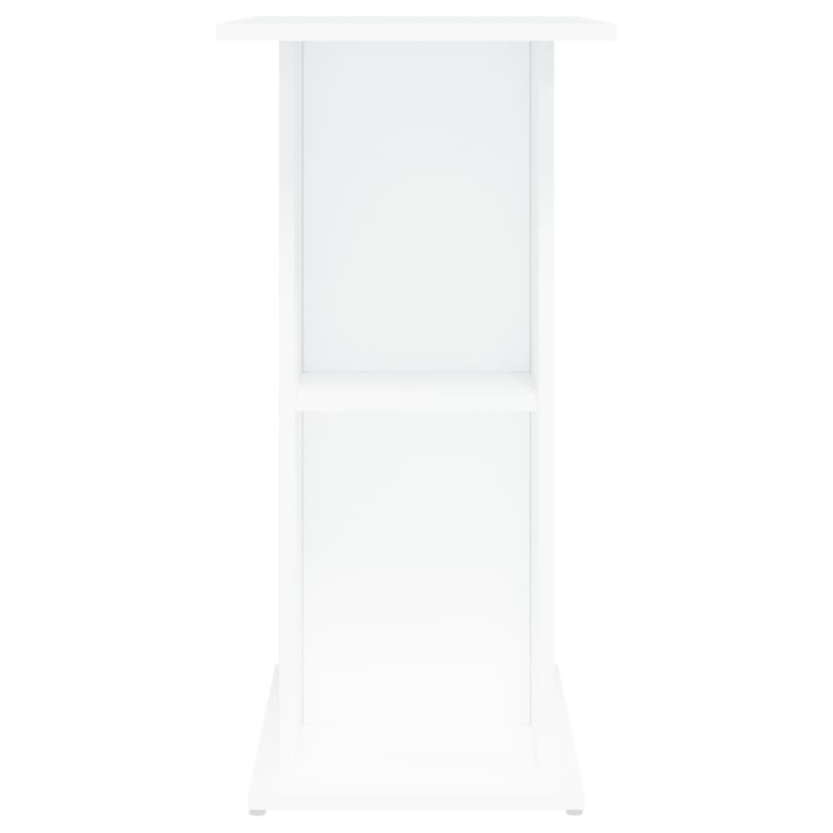 vidaXL Βάση Ενυδρείου Λευκή 36x75x72,5 εκ. από Επεξεργασμένο Ξύλο