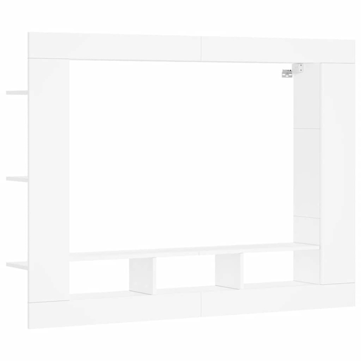 vidaXL Έπιπλο Τηλεόρασης Λευκό 152x22x113 εκ. από Επεξεργασμένο Ξύλο