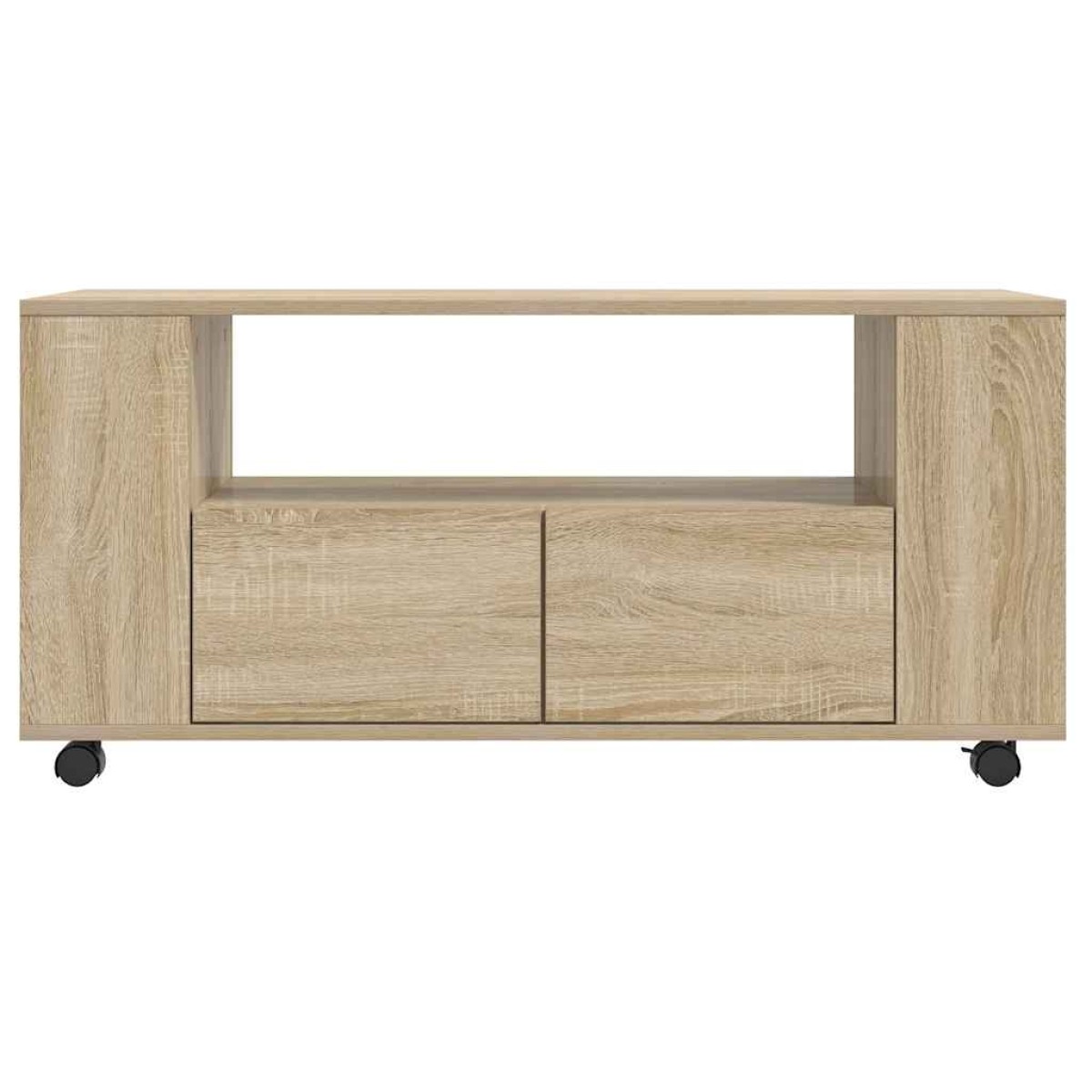 vidaXL Έπιπλο Τηλεόρασης Sonoma Δρυς 102 x 34,5 x 43 εκ. Επεξ. Ξύλο