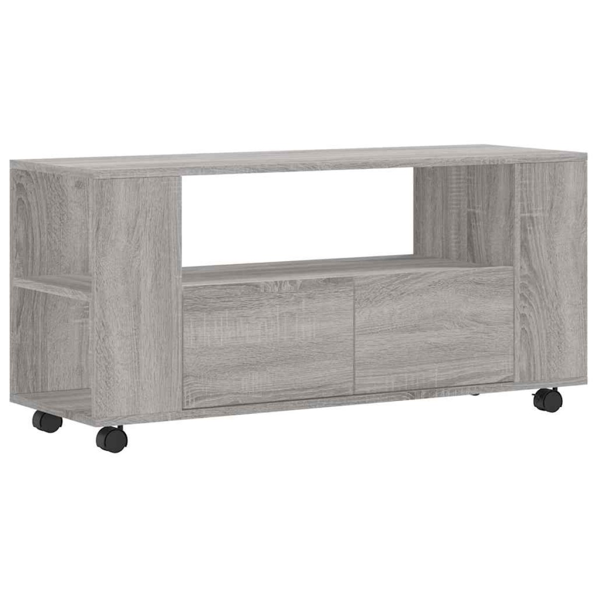 vidaXL Έπιπλο Τηλεόρασης Γκρι Sonoma 102x34,5x43 εκ. από Επεξεργ. Ξύλο