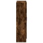 vidaXL Βιβλιοθήκη Καπνιστή Δρυς 82,5x30,5x115 εκ. Επεξεργασμένο Ξύλο