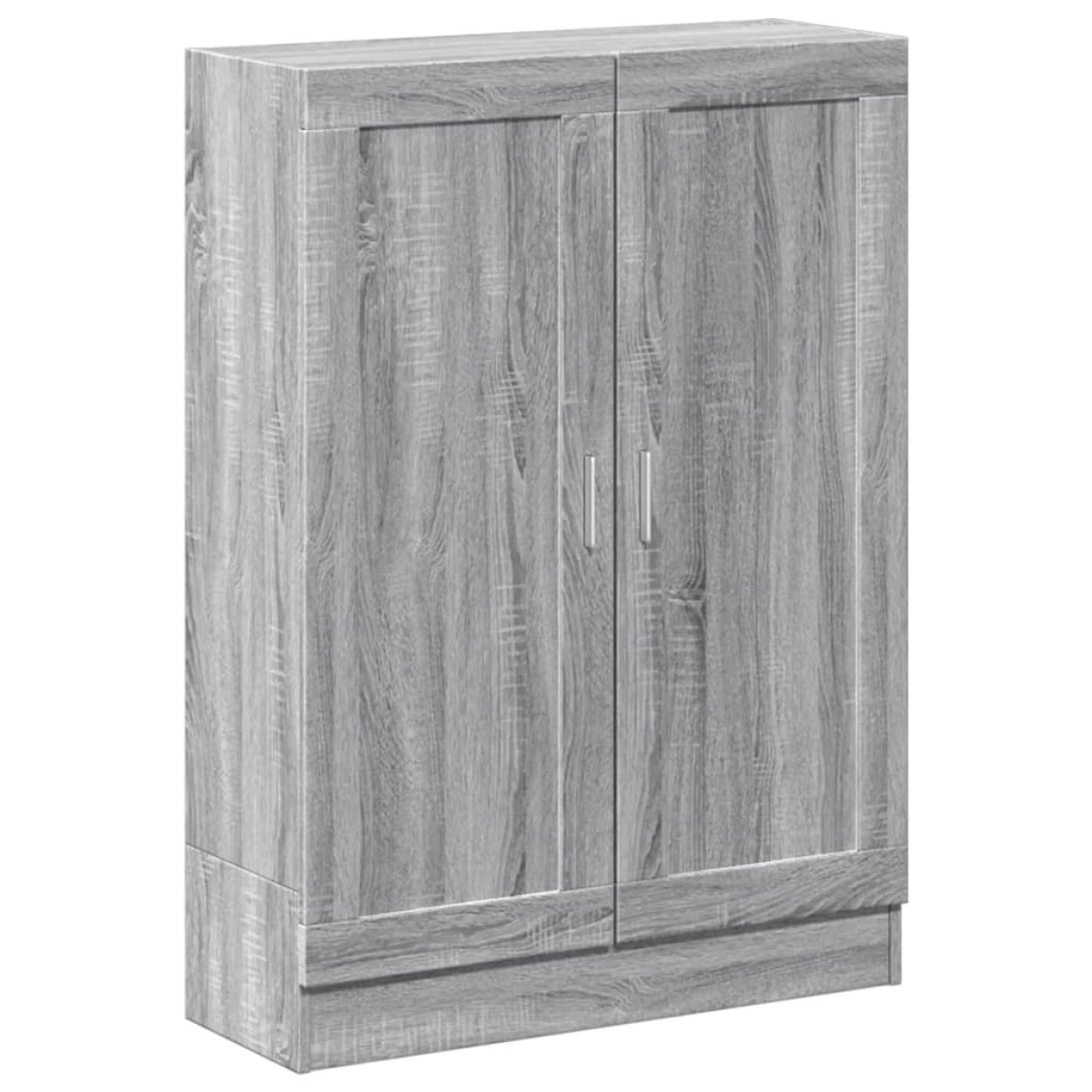 vidaXL Βιβλιοθήκη Γκρι Sonoma 82,5 x 30,5 x 115 εκ. Μοριοσανίδα