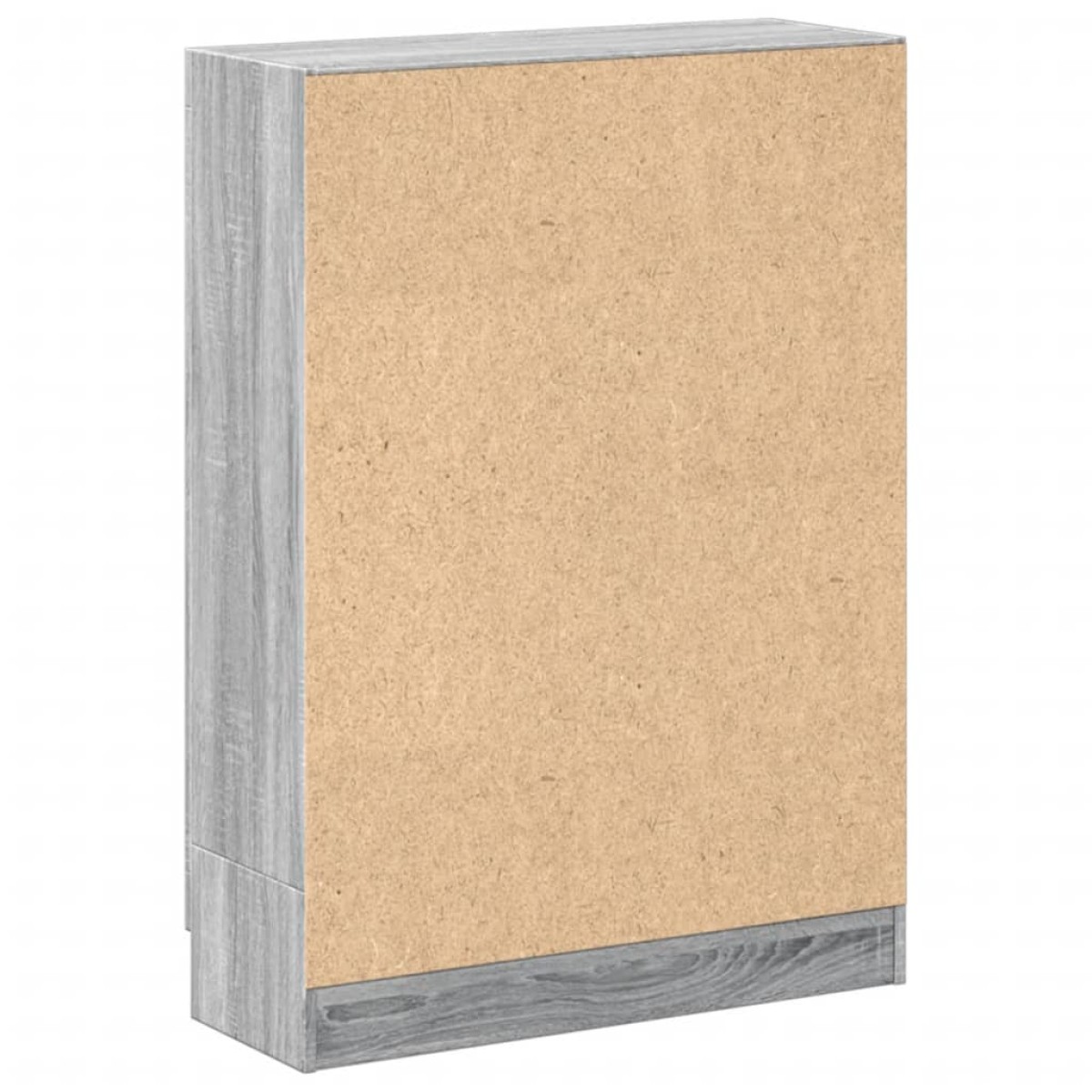 vidaXL Βιβλιοθήκη Γκρι Sonoma 82,5 x 30,5 x 115 εκ. Μοριοσανίδα