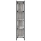 vidaXL Βιβλιοθήκη 5 Επιπέδων Γκρι Sonoma 76 x 32 x 158 εκ. Επεξ. Ξύλο