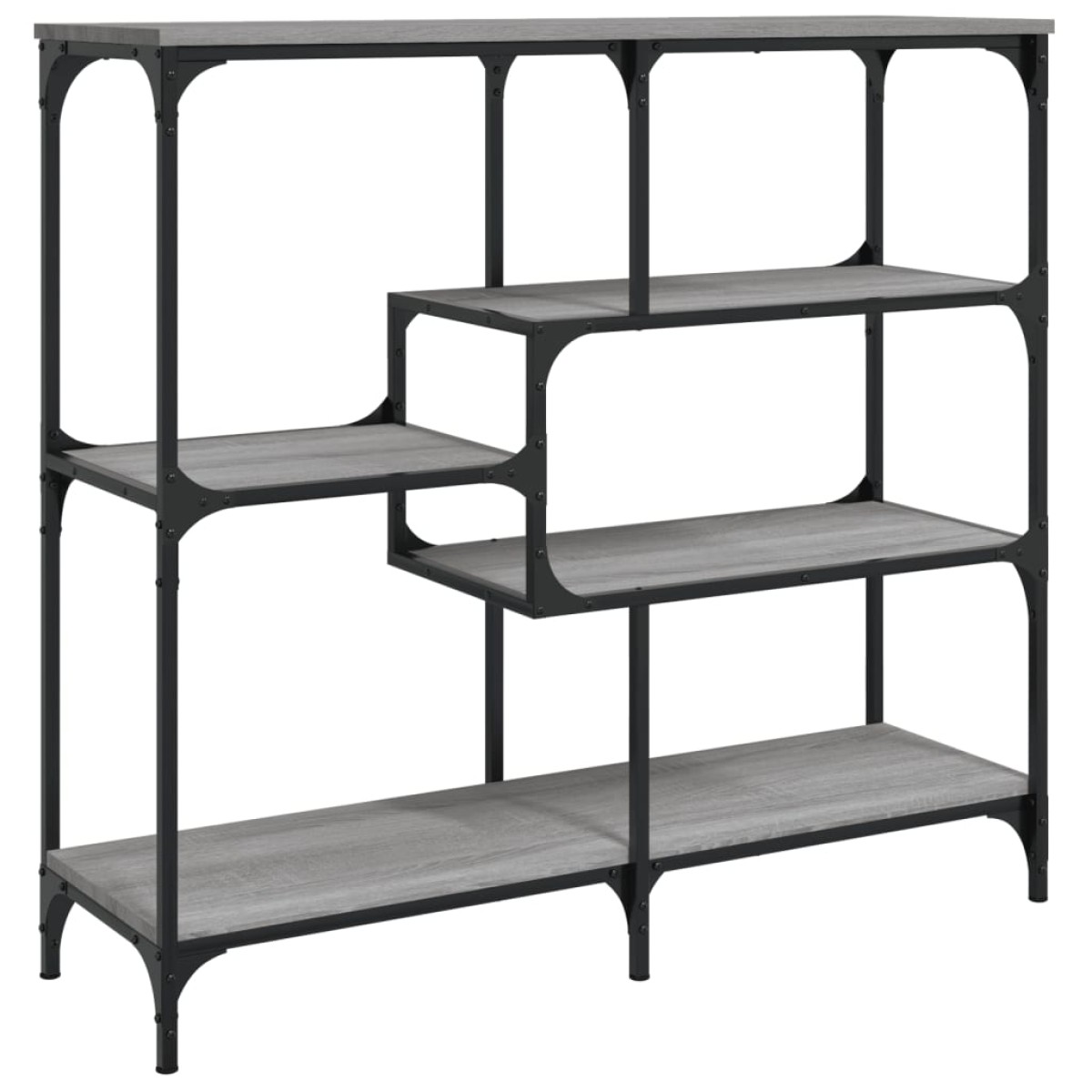 vidaXL Τραπέζι Κονσόλα Γκρι Sonoma 103x32x95 εκ. Επεξεργασμένο Ξύλο