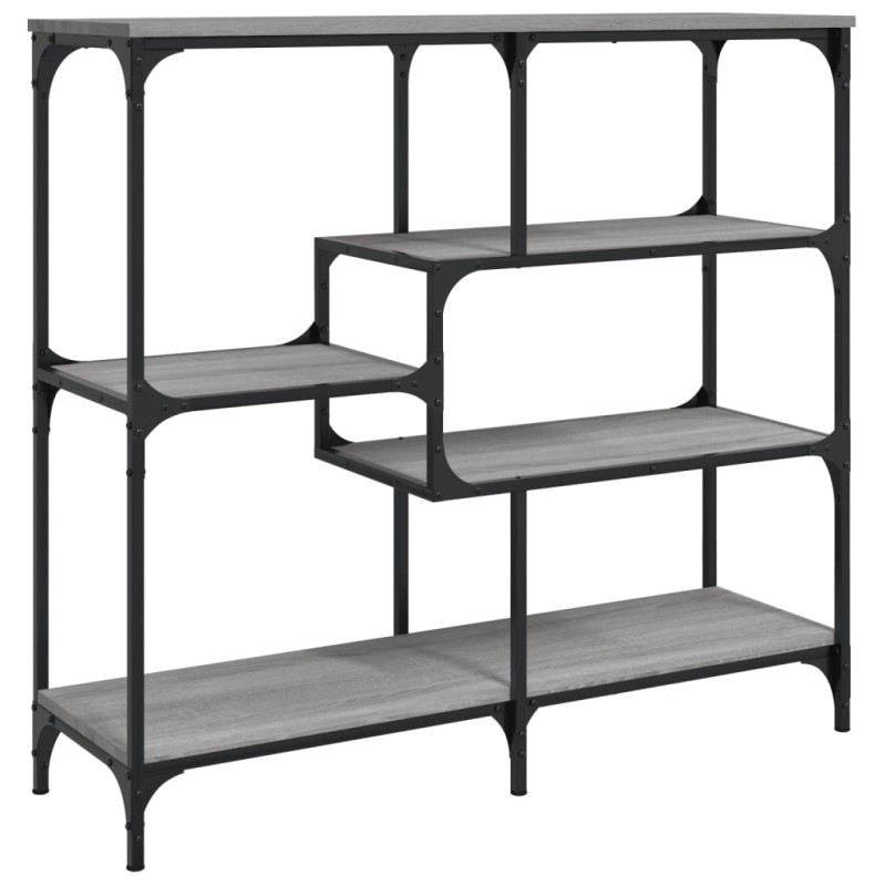 vidaXL Τραπέζι Κονσόλα Γκρι Sonoma 103x32x95 εκ. Επεξεργασμένο Ξύλο
