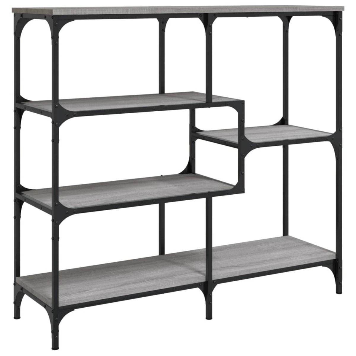 vidaXL Τραπέζι Κονσόλα Γκρι Sonoma 103x32x95 εκ. Επεξεργασμένο Ξύλο