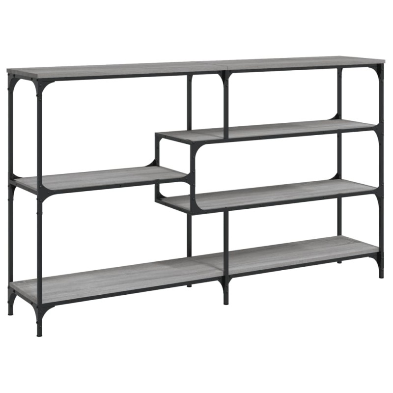 vidaXL Τραπέζι Κονσόλα Γκρι Sonoma 160x32x95 εκ. Επεξεργασμένο Ξύλο