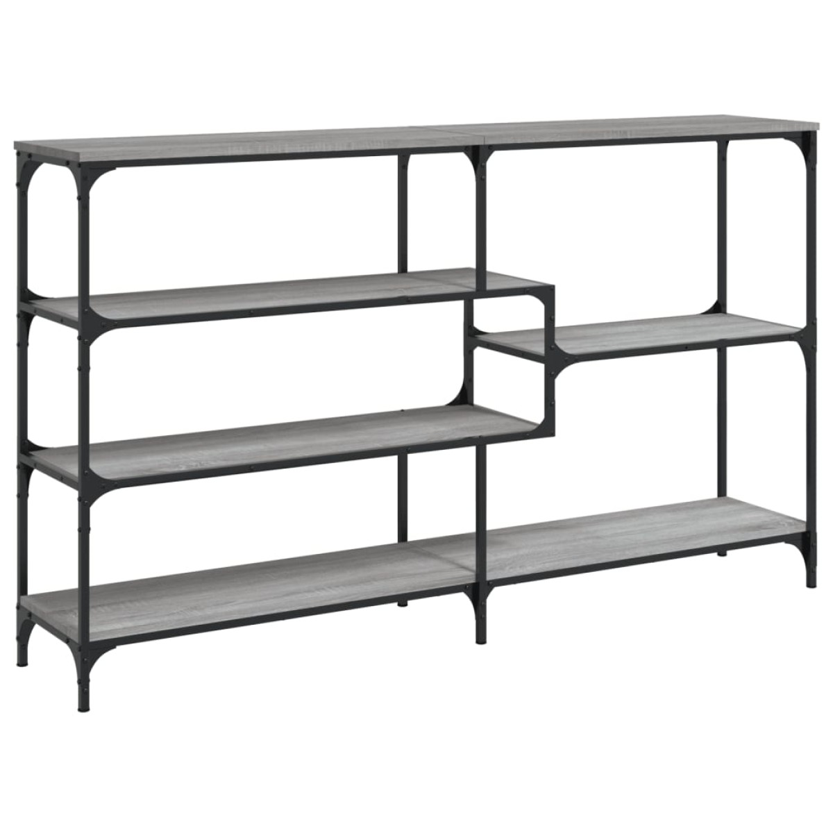 vidaXL Τραπέζι Κονσόλα Γκρι Sonoma 160x32x95 εκ. Επεξεργασμένο Ξύλο
