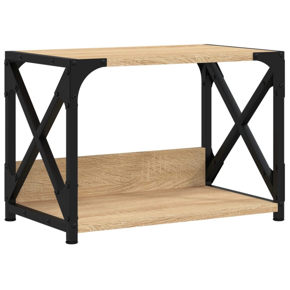 vidaXL Βάση Εκτυπωτή 2 Επιπέδων Sonoma Δρυς 44x26x31,5 εκ Επεξ. Ξύλο