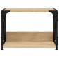 vidaXL Βάση Εκτυπωτή 2 Επιπέδων Sonoma Δρυς 44x26x31,5 εκ Επεξ. Ξύλο