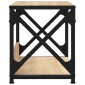 vidaXL Βάση Εκτυπωτή 2 Επιπέδων Sonoma Δρυς 44x26x31,5 εκ Επεξ. Ξύλο