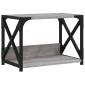 vidaXL Βάση Εκτυπωτή 2 Επιπέδων Γκρι Sonoma 44x26x31,5 εκ Επεξ. Ξύλο