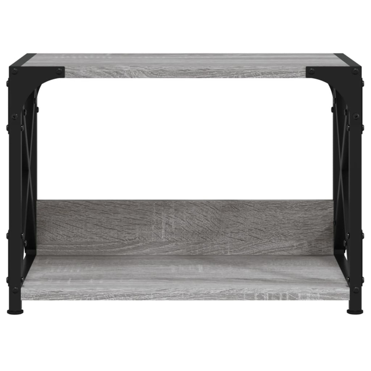 vidaXL Βάση Εκτυπωτή 2 Επιπέδων Γκρι Sonoma 44x26x31,5 εκ Επεξ. Ξύλο
