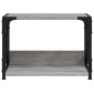 vidaXL Βάση Εκτυπωτή 2 Επιπέδων Γκρι Sonoma 44x26x31,5 εκ Επεξ. Ξύλο