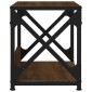 vidaXL Βάση Εκτυπωτή 2 Επιπέδων Καφέ Δρυς 44x26x31,5 εκ Επεξ. Ξύλο