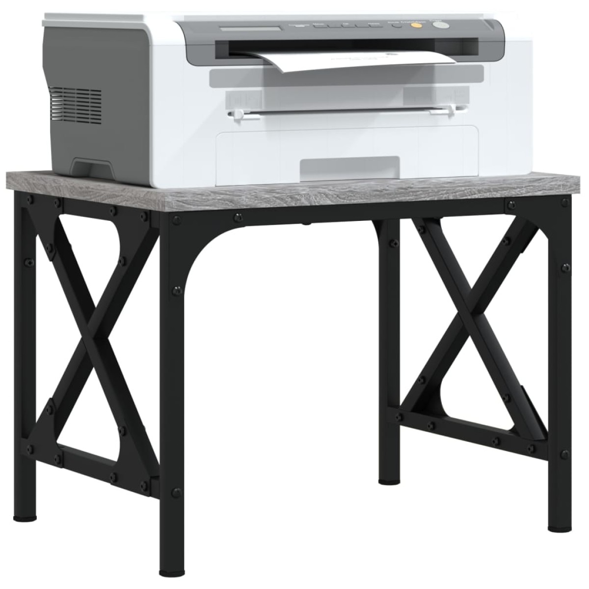 vidaXL Βάση Εκτυπωτή Γκρι Sonoma 40x30x31 εκ. από Επεξεργασμένο Ξύλο