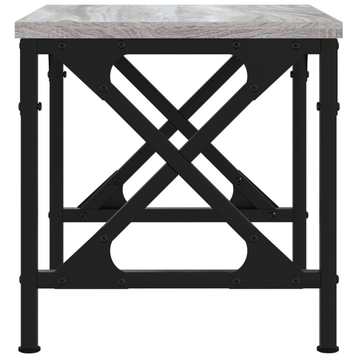 vidaXL Βάση Εκτυπωτή Γκρι Sonoma 40x30x31 εκ. από Επεξεργασμένο Ξύλο