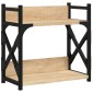 vidaXL Βάση Εκτυπωτή 2 Επιπέδων Sonoma Δρυς 40x20x40 εκ Επεξ. Ξύλο