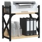 vidaXL Βάση Εκτυπωτή 2 Επιπέδων Sonoma Δρυς 40x20x40 εκ Επεξ. Ξύλο