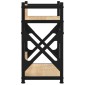 vidaXL Βάση Εκτυπωτή 2 Επιπέδων Sonoma Δρυς 40x20x40 εκ Επεξ. Ξύλο