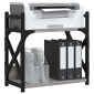 vidaXL Βάση Εκτυπωτή 2 Επιπέδων Γκρι Sonoma 40x20x40 εκ Επεξ. Ξύλο