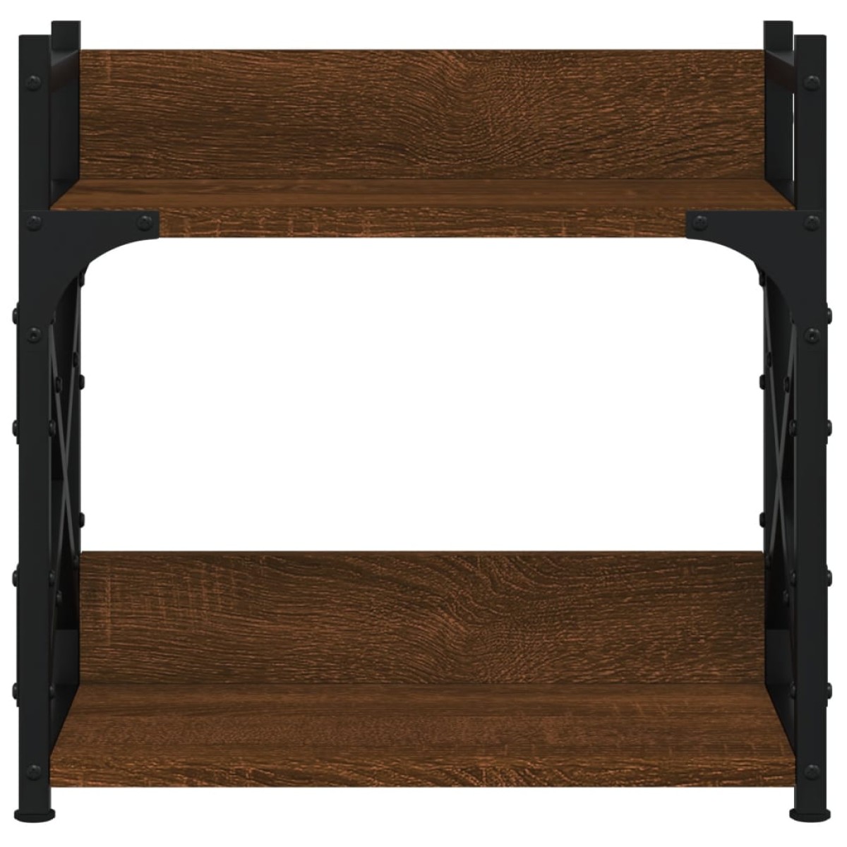 vidaXL Βάση Εκτυπωτή 2 Επιπέδων Καφέ Δρυς 40x20x40 εκ Επεξ. Ξύλο