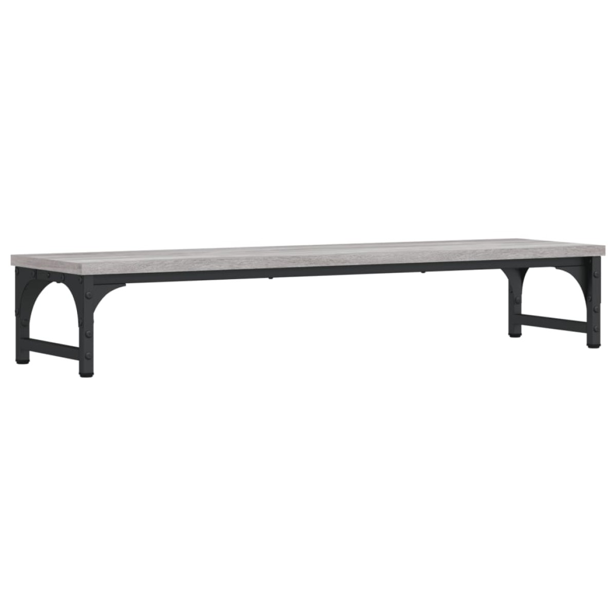 vidaXL Βάση Οθόνης Γκρι Sonoma 85x23x15,5 εκ. από Επεξεργασμένο Ξύλο