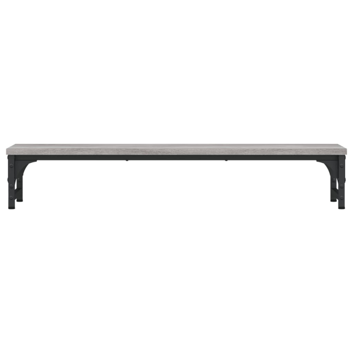 vidaXL Βάση Οθόνης Γκρι Sonoma 85x23x15,5 εκ. από Επεξεργασμένο Ξύλο
