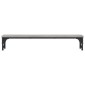 vidaXL Βάση Οθόνης Γκρι Sonoma 85x23x15,5 εκ. από Επεξεργασμένο Ξύλο