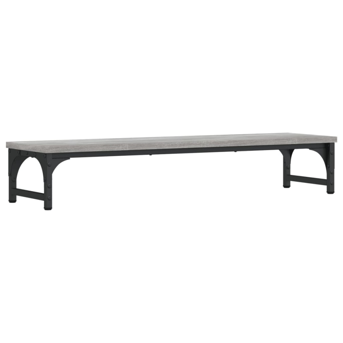 vidaXL Βάση Οθόνης Γκρι Sonoma 85x23x15,5 εκ. από Επεξεργασμένο Ξύλο