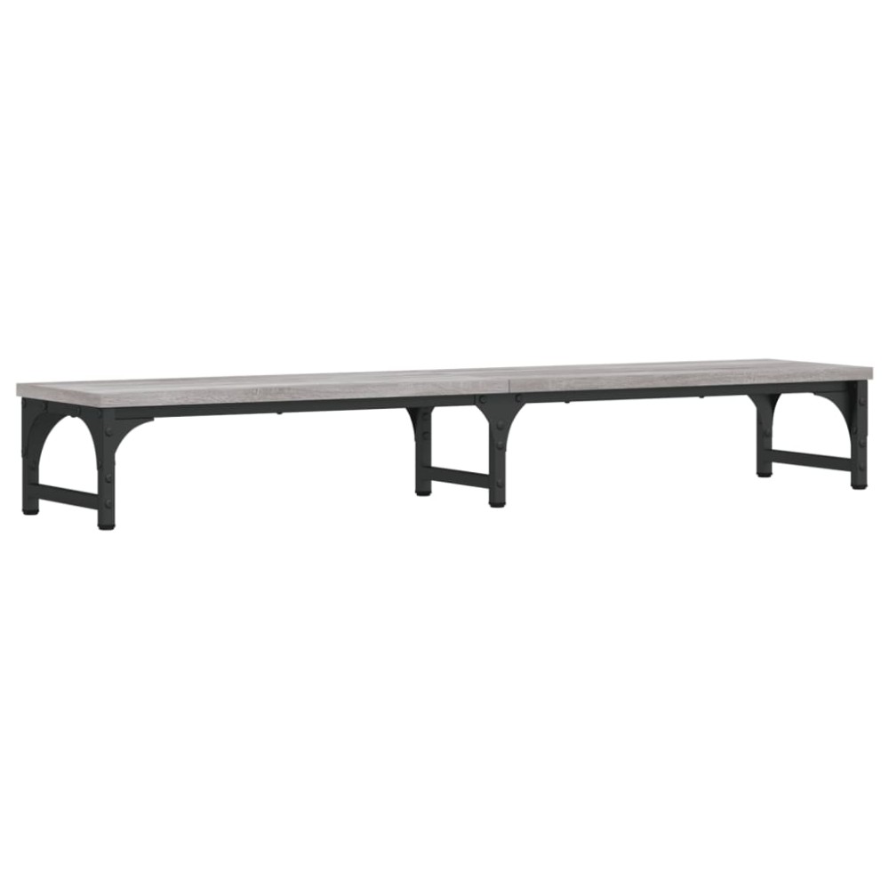 vidaXL Βάση Οθόνης Γκρι Sonoma 105x23x15,5 εκ. από Επεξεργασμένο Ξύλο