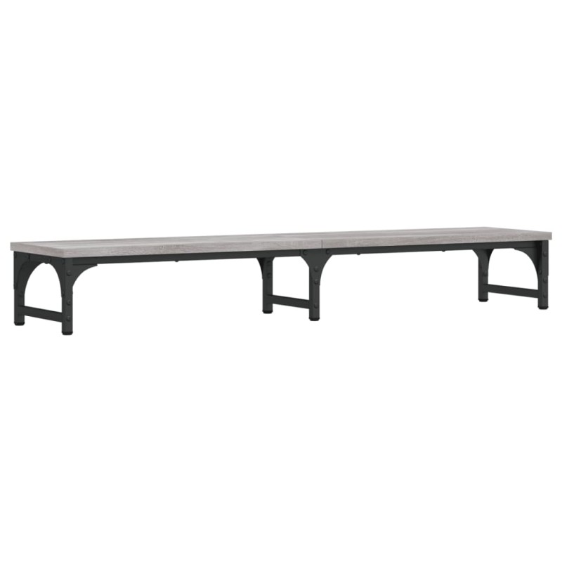 vidaXL Βάση Οθόνης Γκρι Sonoma 105x23x15,5 εκ. από Επεξεργασμένο Ξύλο