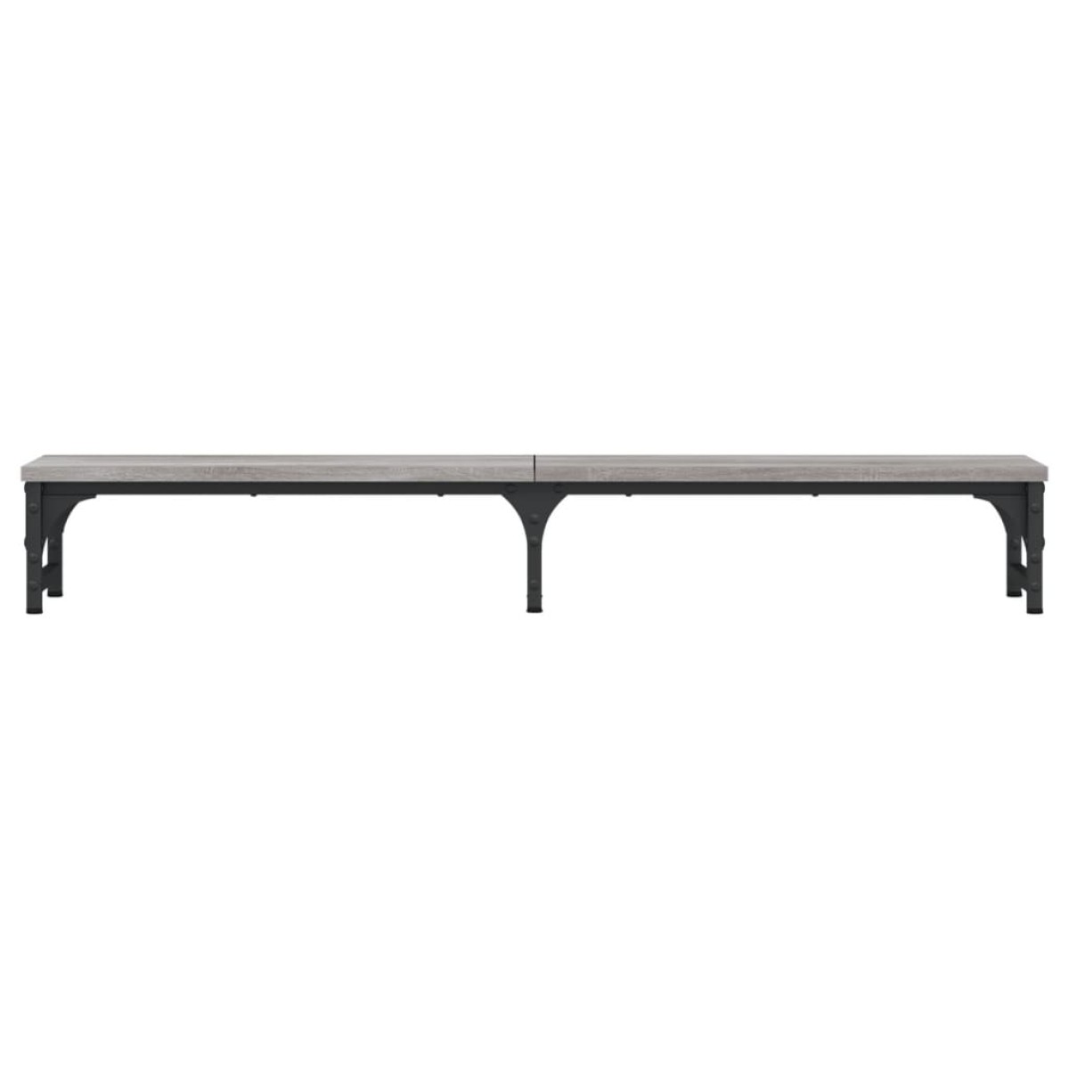 vidaXL Βάση Οθόνης Γκρι Sonoma 105x23x15,5 εκ. από Επεξεργασμένο Ξύλο