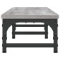vidaXL Βάση Οθόνης Γκρι Sonoma 105x23x15,5 εκ. από Επεξεργασμένο Ξύλο