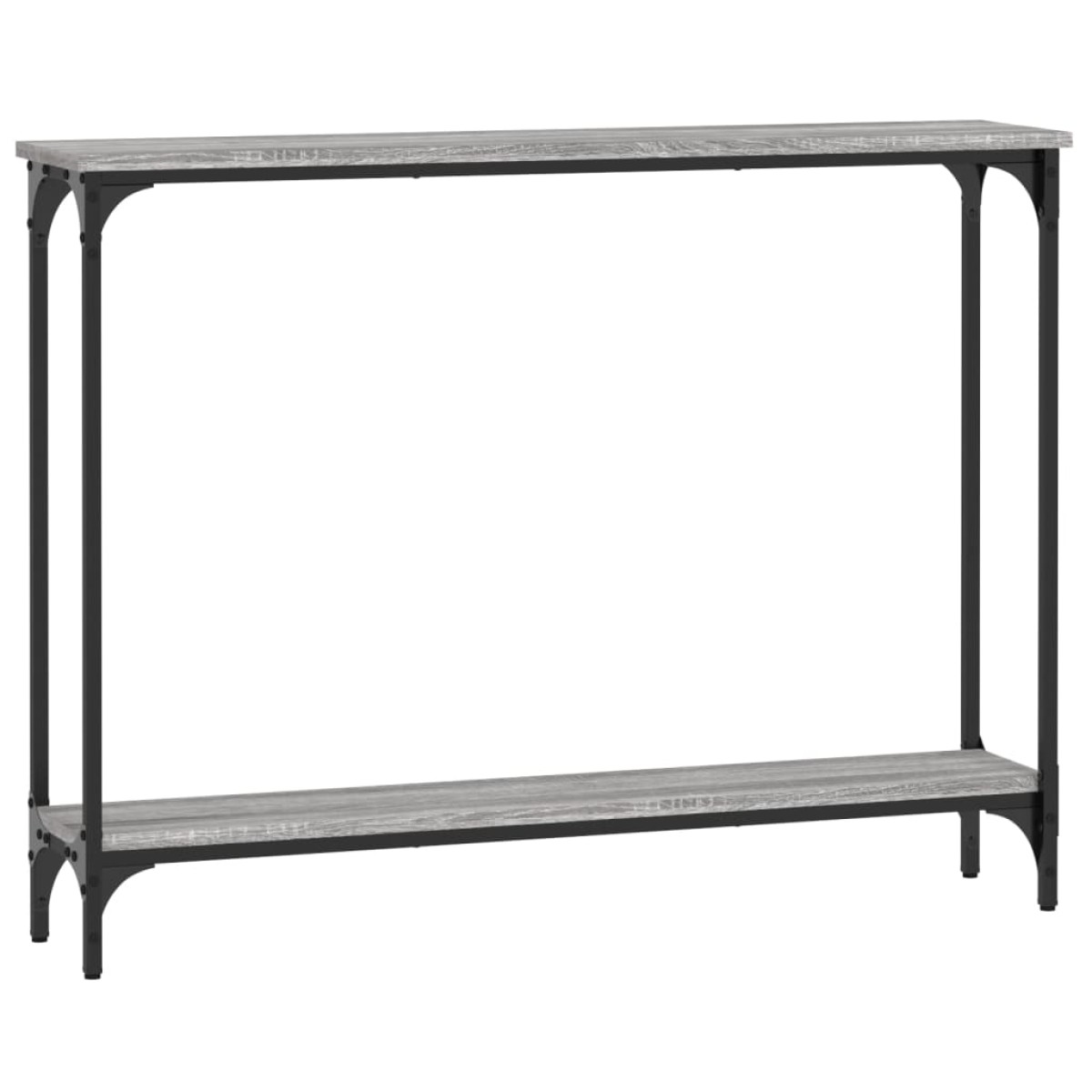 vidaXL Τραπέζι Κονσόλα Γκρι Sonoma 100x22,5x75 εκ. Επεξεργασμένο Ξύλο