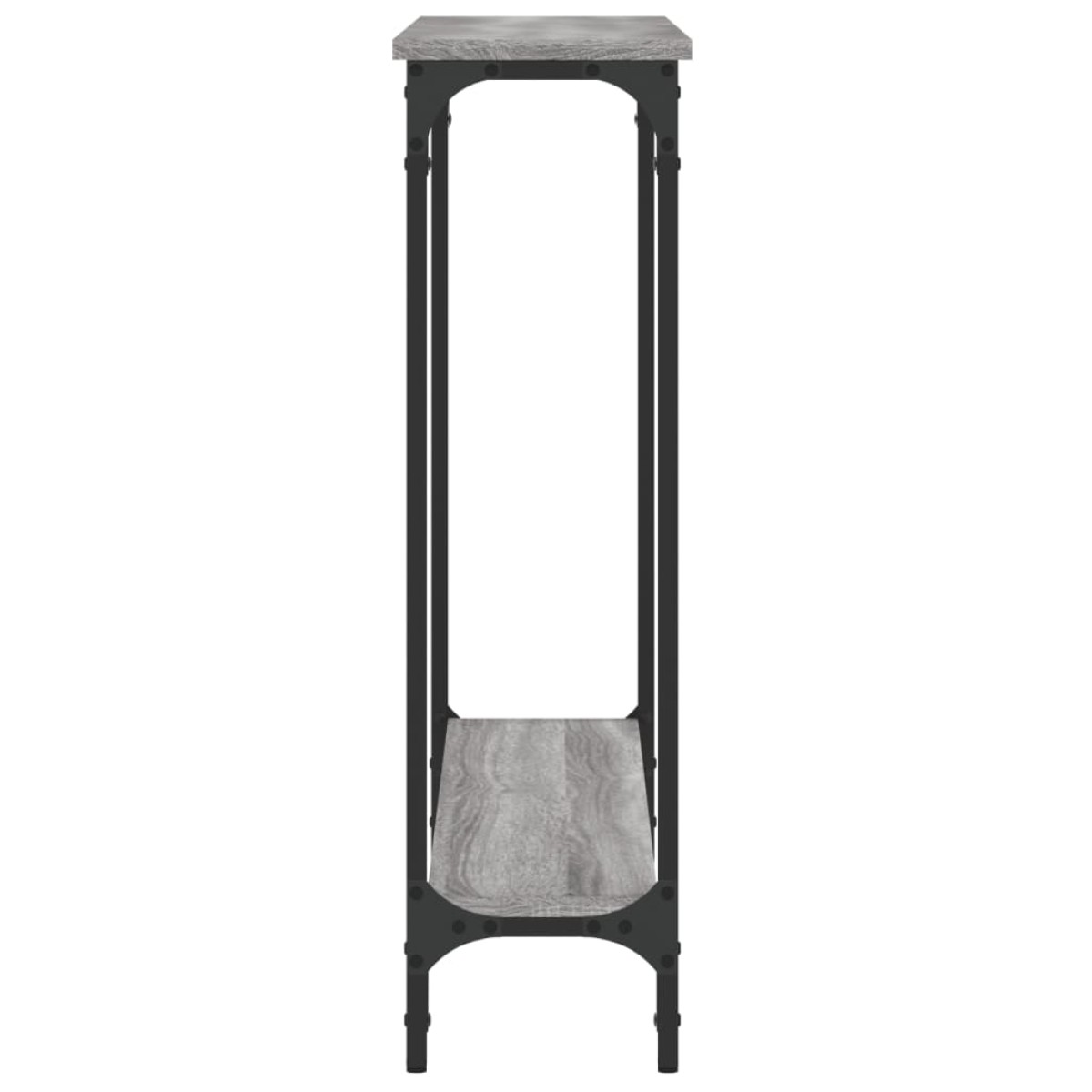 vidaXL Τραπέζι Κονσόλα Γκρι Sonoma 100x22,5x75 εκ. Επεξεργασμένο Ξύλο