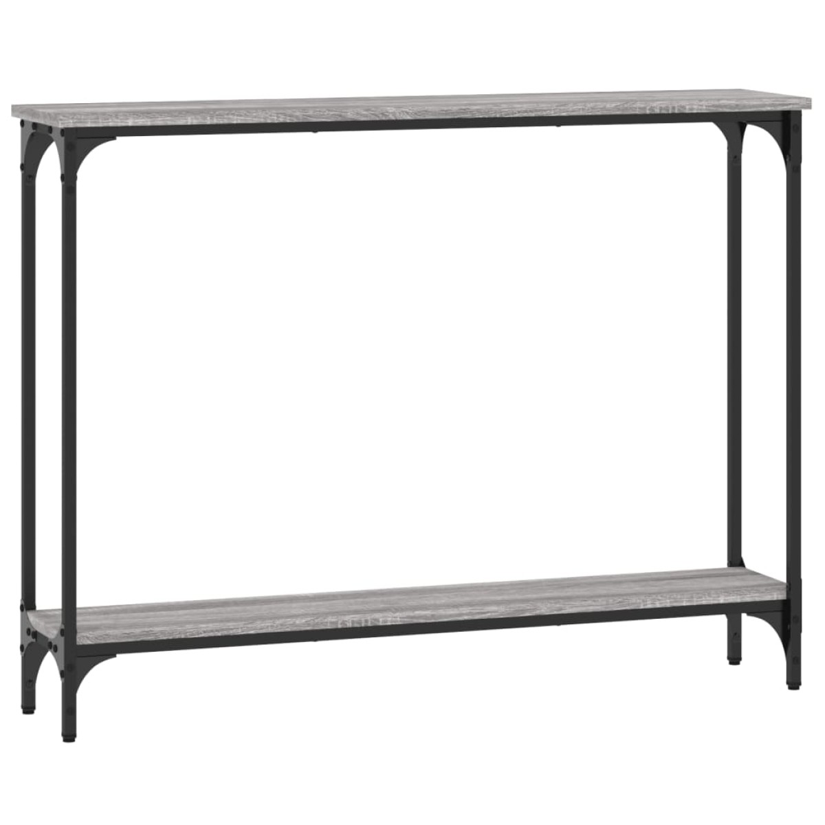 vidaXL Τραπέζι Κονσόλα Γκρι Sonoma 100x22,5x75 εκ. Επεξεργασμένο Ξύλο