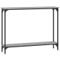 vidaXL Τραπέζι Κονσόλα Γκρι Sonoma 100x22,5x75 εκ. Επεξεργασμένο Ξύλο