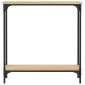 vidaXL Τραπέζι Κονσόλα Sonoma Δρυς 75x22,5x75 εκ. Επεξεργασμένο Ξύλο