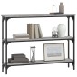 vidaXL Τραπέζι Κονσόλα Γκρι Sonoma 100x22,5x75 εκ. Επεξεργασμένο Ξύλο
