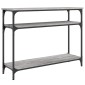 vidaXL Τραπέζι Κονσόλα Γκρι Sonoma 100x29x75 εκ. Επεξεργασμένο Ξύλο