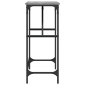 vidaXL Τραπέζι Κονσόλα Γκρι Sonoma 100x32x75 εκ. Επεξεργασμένο Ξύλο