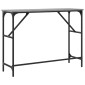 vidaXL Τραπέζι Κονσόλα Γκρι Sonoma 100x32x75 εκ. Επεξεργασμένο Ξύλο