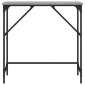 vidaXL Τραπέζι Κονσόλα Γκρι Sonoma 75x32x75 εκ. Επεξεργασμένο Ξύλο
