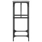 vidaXL Τραπέζι Κονσόλα Γκρι Sonoma 75x32x75 εκ. Επεξεργασμένο Ξύλο