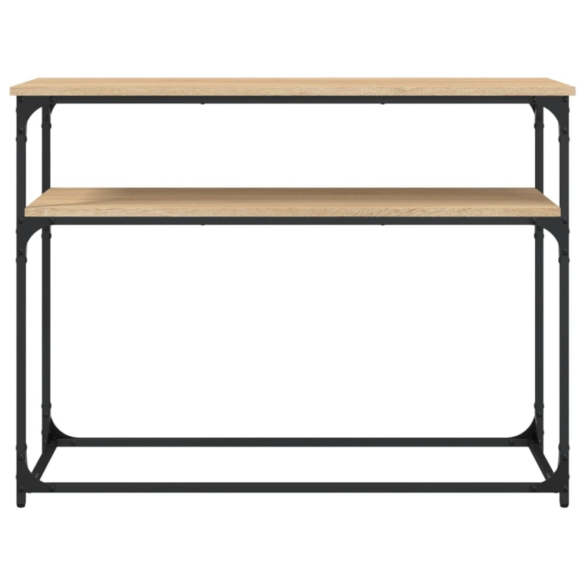 vidaXL Τραπέζι Κονσόλα Sonoma Δρυς 100x35,5x75 εκ. Επεξεργασμένο Ξύλο