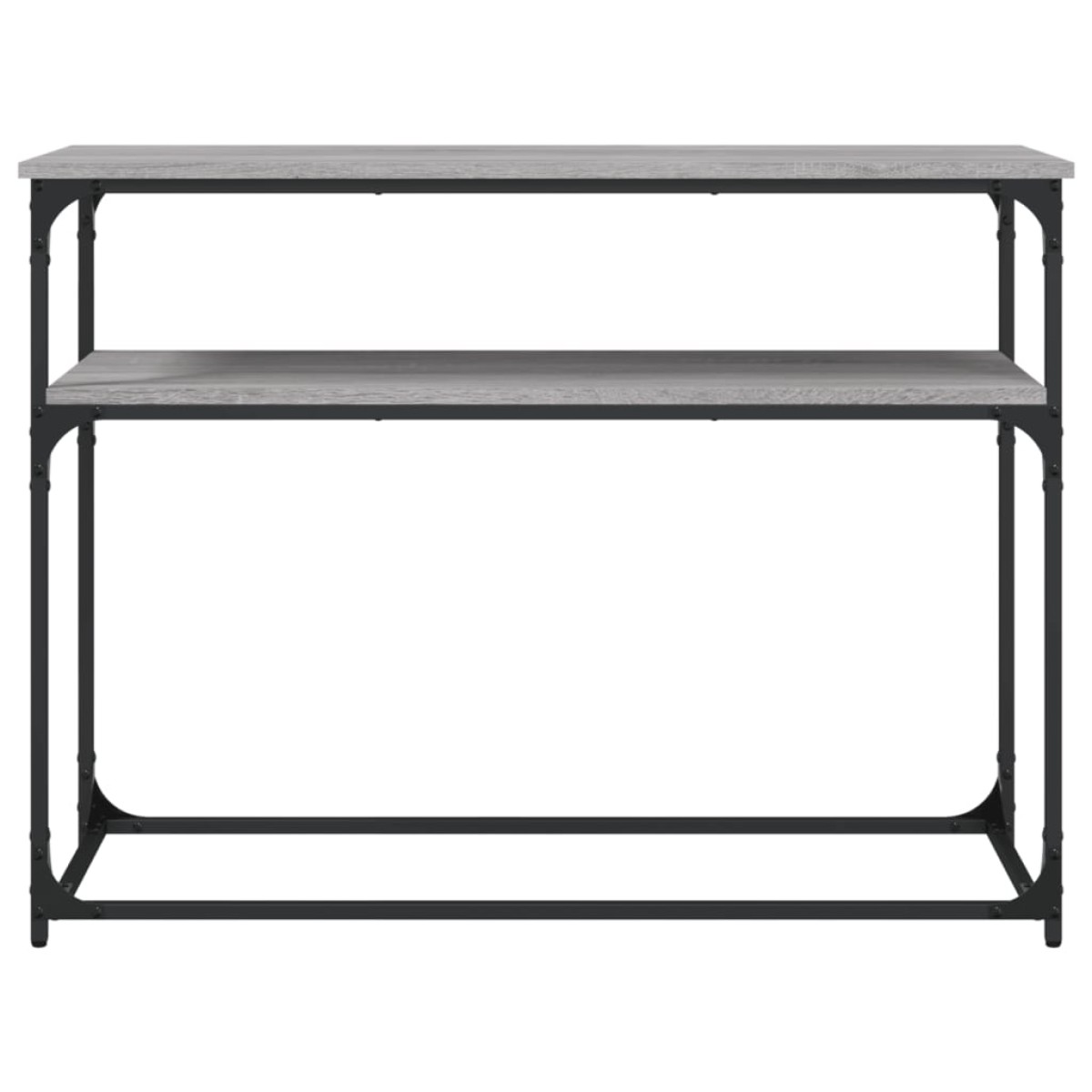 vidaXL Τραπέζι Κονσόλα Γκρι Sonoma 100x35,5x75 εκ. Επεξεργασμένο Ξύλο
