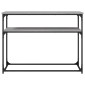 vidaXL Τραπέζι Κονσόλα Γκρι Sonoma 100x35,5x75 εκ. Επεξεργασμένο Ξύλο